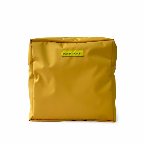 韩际新世界网上免税店-LOLLEY TROLLEY-女士箱包-防水材质收纳包 芥末黄色