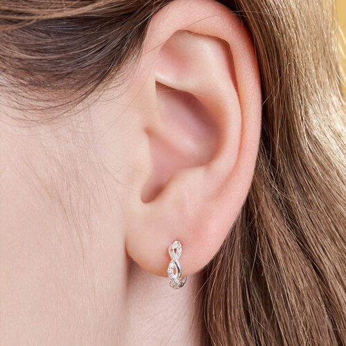 [AESPA NINGNING 同款] flow cubic earring
