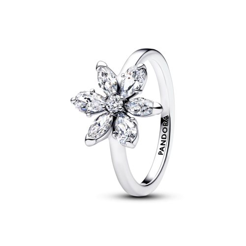 Herbarium Sparkling Flower Cocktail Ring 戒指