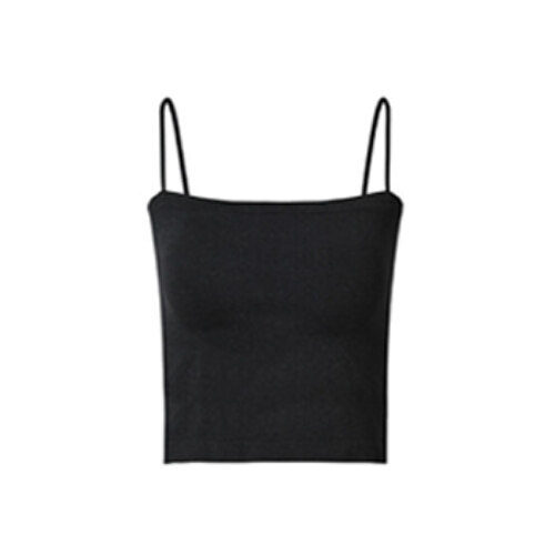 韩际新世界网上免税店-VIKINI VENDER-运动休闲-带胸垫抹胸 黑色