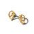 신세계인터넷면세점-판도라-earring-오가니컬리 쉐입드 하트 스몰 후프 이어링