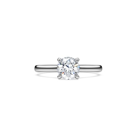 Eternity 솔리테어 링, 랩 그로운 다이아몬드 1ct, 18K 화이트 골드