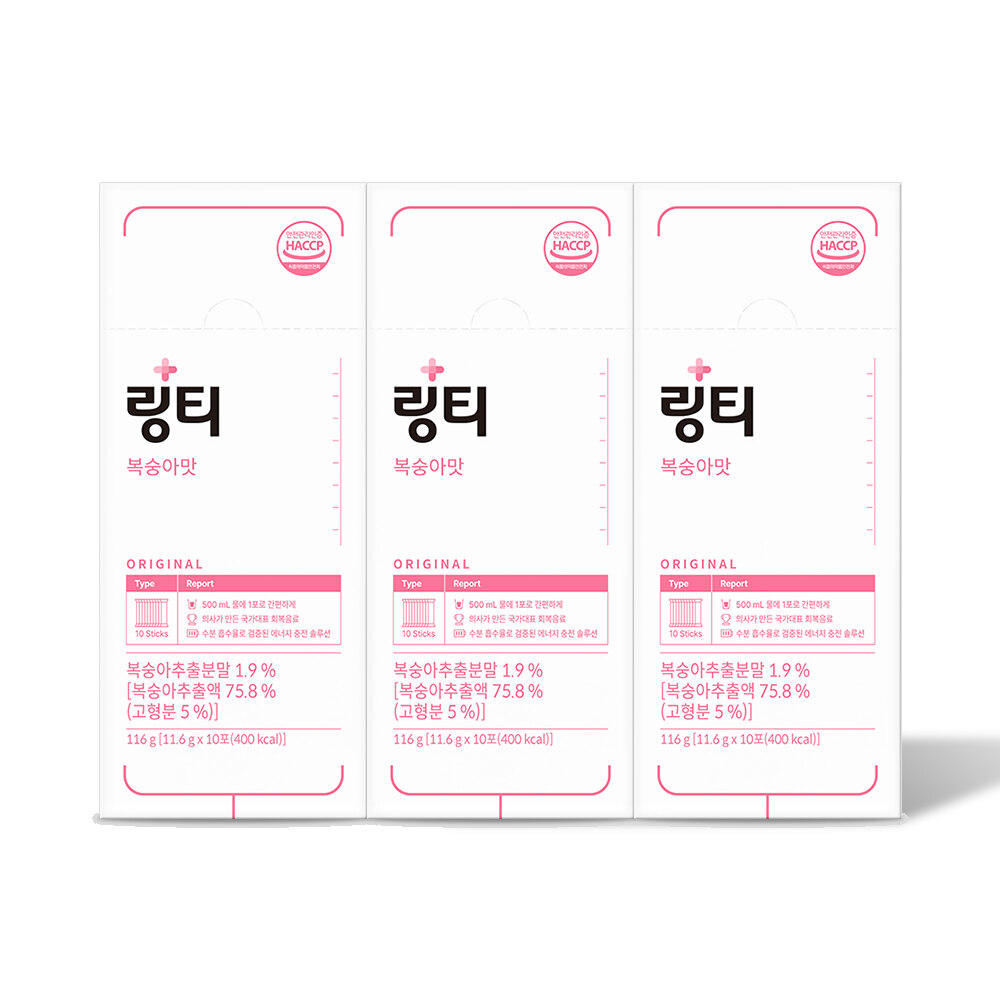 링티 복숭아 3박스 1세트 (10개*3박스) - 링티 - 건강식품 | 신세계면세점