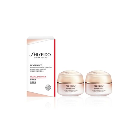 BENEFIANCE WRINKLE SMOOTHING EYE CREAM DUO - 眼霜套装