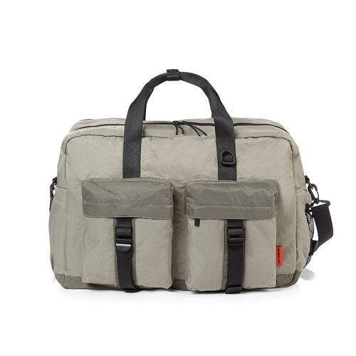 韩际新世界网上免税店-新秀丽-男士箱包-QU339003(A) ABBEY BOSTON BAG LIGHT KHAKI