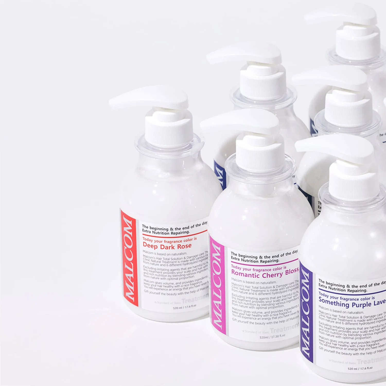 신세계인터넷면세점-말콤-Hair_care-약산성 알러지프리 트리트먼트 딥 다크로즈520ml
