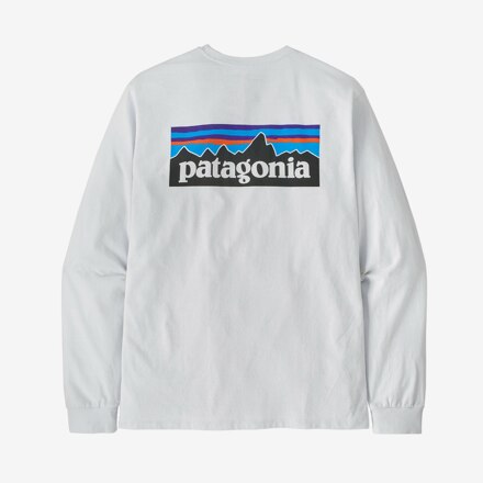 Men's Long-Sleeved P-6 Logo Responsibili-Tee WHI 38518R5
