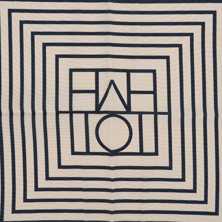 SIGNATURE MONOGRAM SILK SCARF