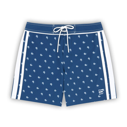 BANDANA BLUES MEN'S SWIM SHORTS
