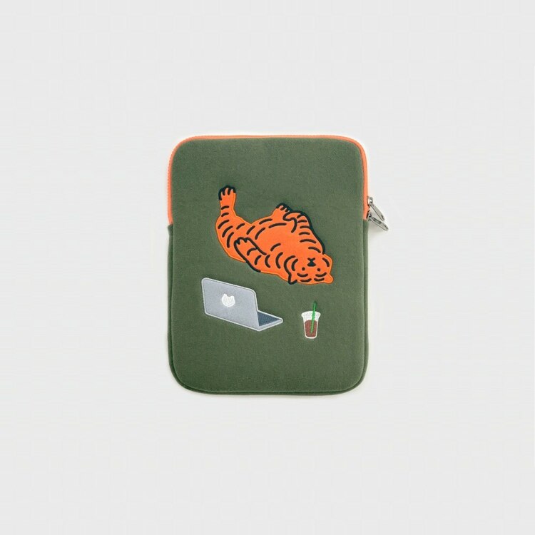韩际新世界网上免税店-MUZIK TIGER-钱包-8809706841267 Large Tiger Laptop Pouch [9.7–11英寸]笔记本收纳包