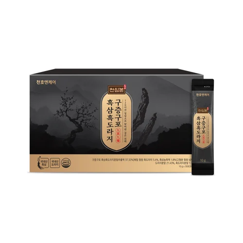 Black Ginseng and Black Bellflower Extract Sticks (30 packets)