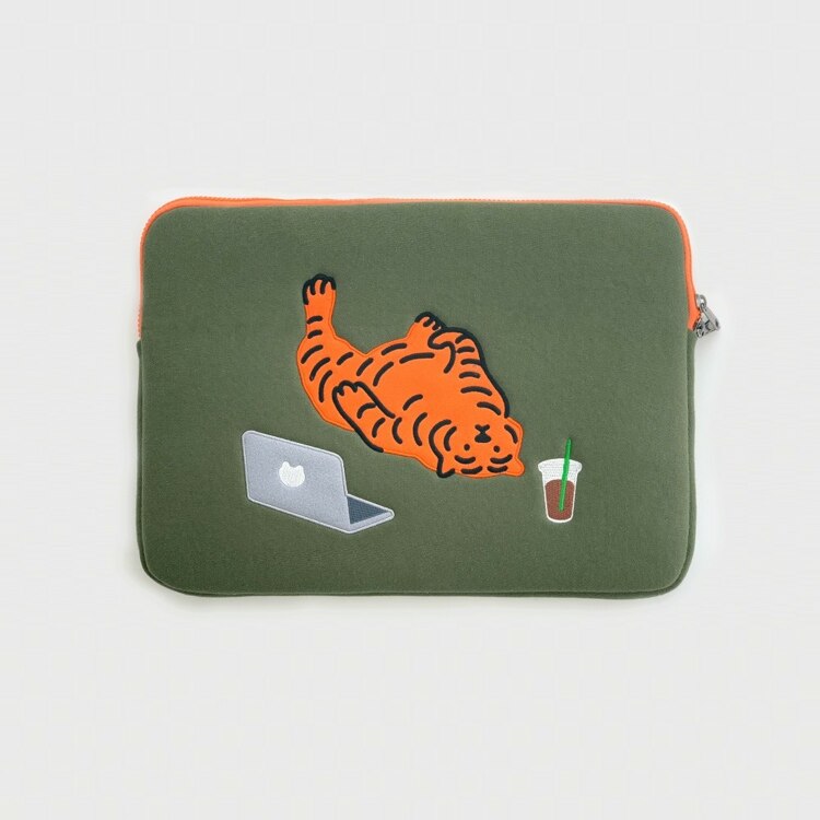 韩际新世界网上免税店-MUZIK TIGER-钱包-8809706841281 Large Tiger Laptop Pouch [15-16英寸]笔记本收纳包