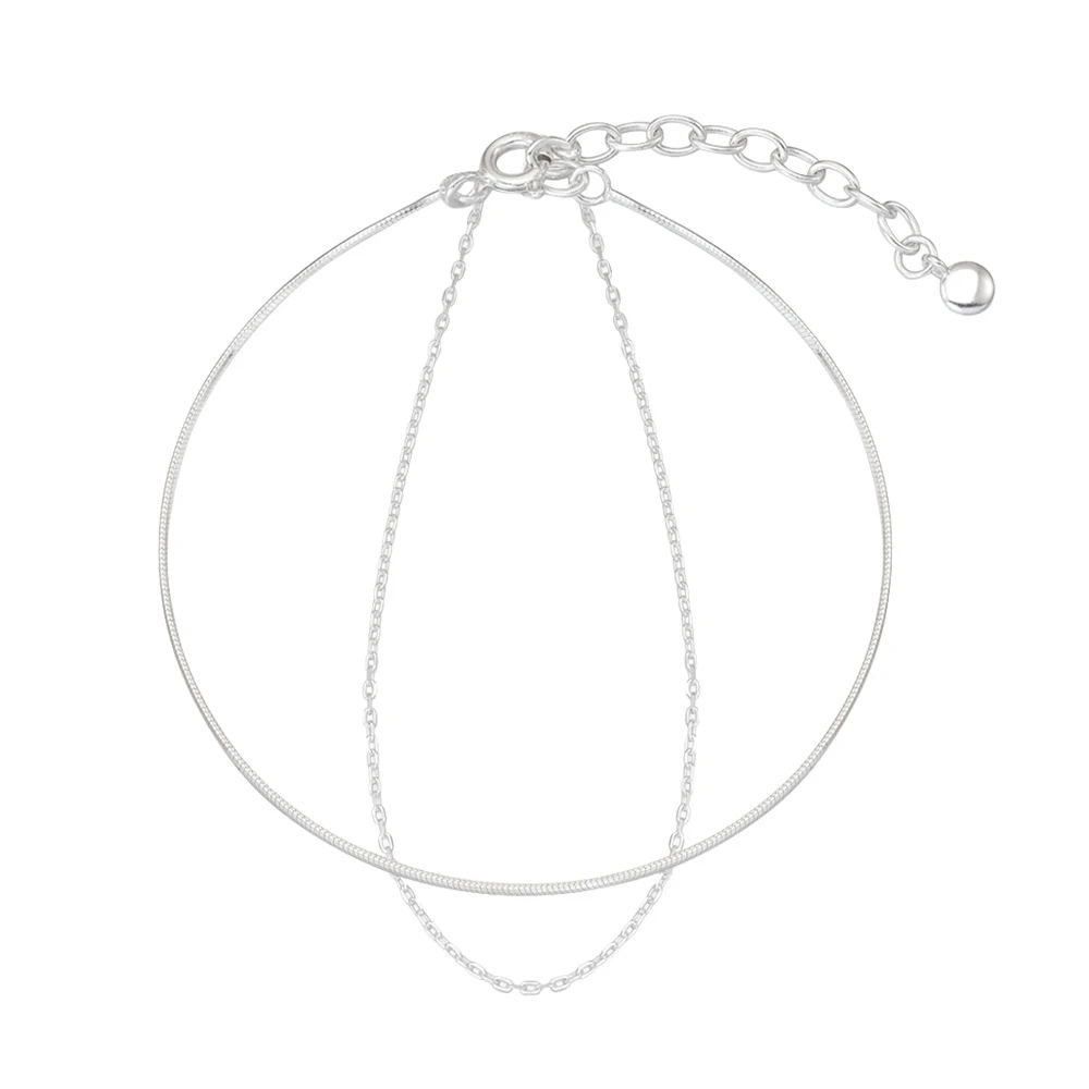 신세계인터넷면세점-이니비니-bracelet-실버 실키 투라인 팔찌