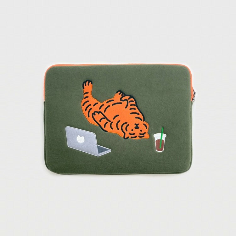 韩际新世界网上免税店-MUZIK TIGER-钱包-8809706841274 Range Tiger Laptop Pouch [12 to 14英寸]笔记本收纳包