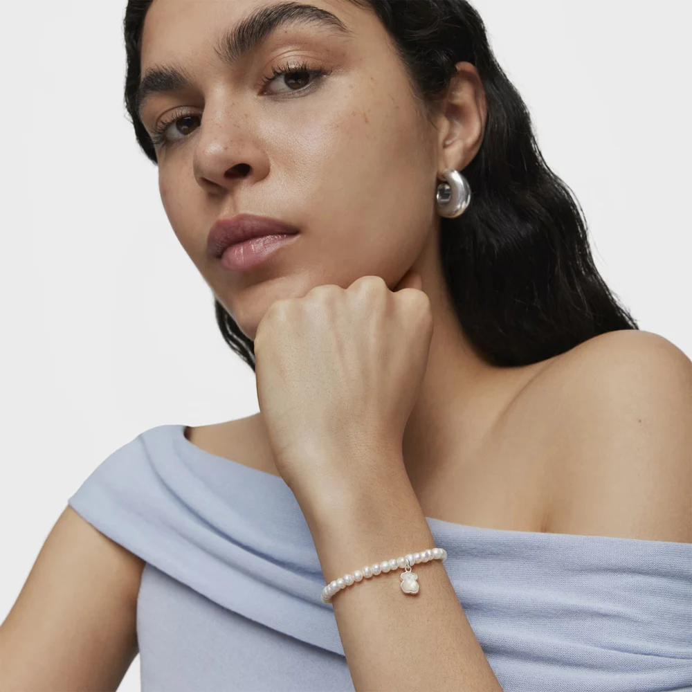 신세계인터넷면세점-토스-bracelet-Silver TOUS Icon Color bracelet with pearls