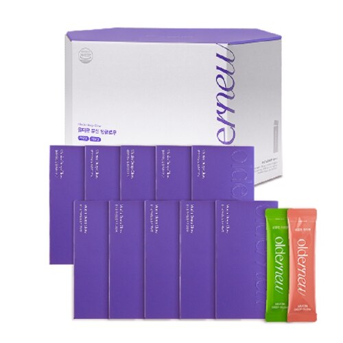 올더 뮤 뮤신 딥 글로우 키위맛+자두맛(50일+50일)