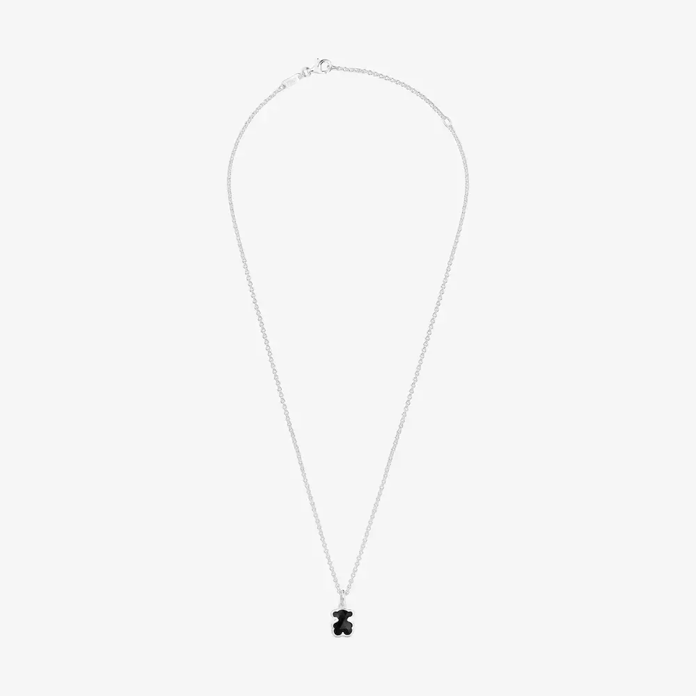 신세계인터넷면세점-토스-necklace-TOUS Silver necklace onyx bear