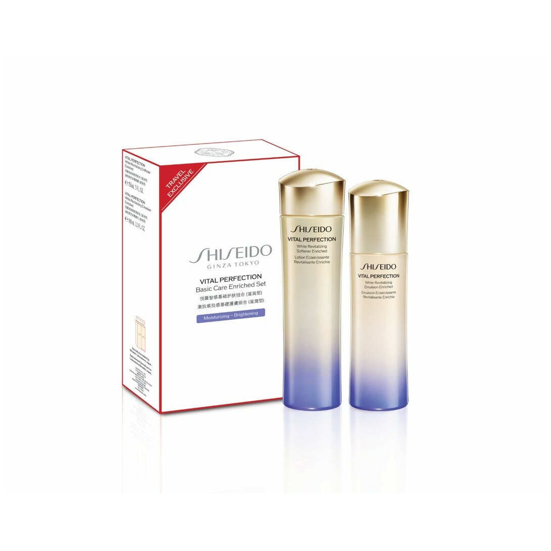 VITAL PERFECTION BASIC CARE SET (ENRICHED) - 资生堂- 美妆馆
