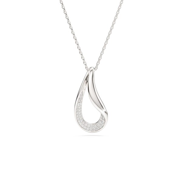 신세계인터넷면세점-스와로브스키-necklace-Classica 펜던트, 라운드 컷, 롱, 화이트, 스털링 실버