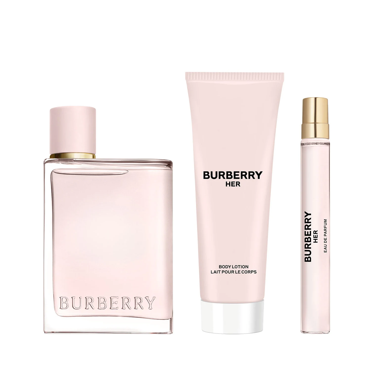 신세계인터넷면세점-버버리 향수-BodyCare-허 오 드 퍼퓸 포 우먼 & 바디 로션 트리오 기프트 세트