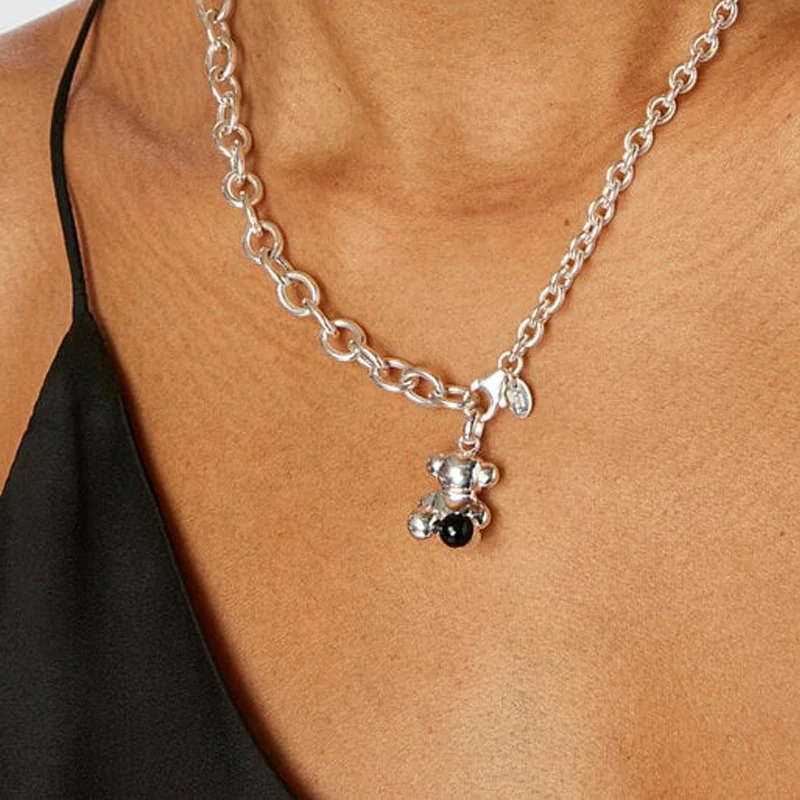 신세계인터넷면세점-토스-necklace-TOUS JEWE ONYX BEAR PENDANT