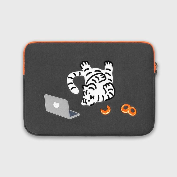 韩际新世界网上免税店-MUZIK TIGER-钱包-8809706841311 Donut Tiger Laptop Pouch [15–16英寸]笔记本收纳包