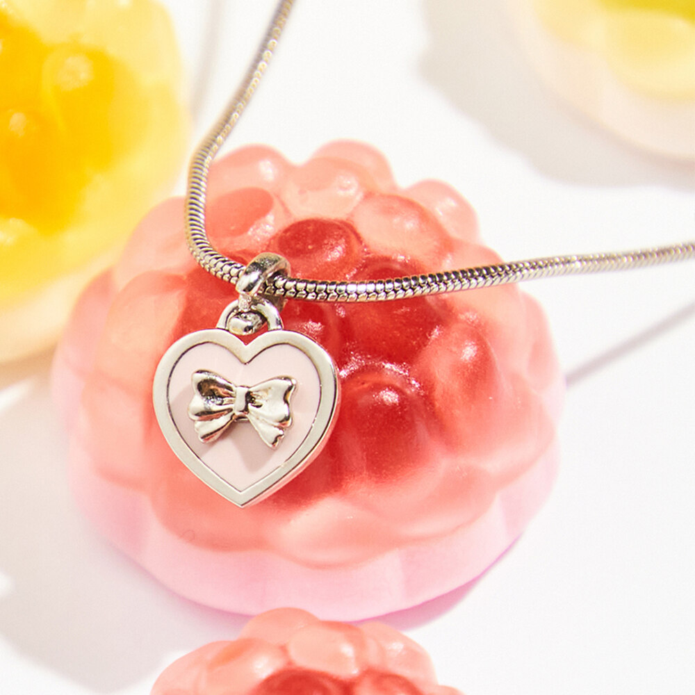 Heart Ribbon Necklace 项链- NOONOO FINGERS - | 韩际新世界免税店