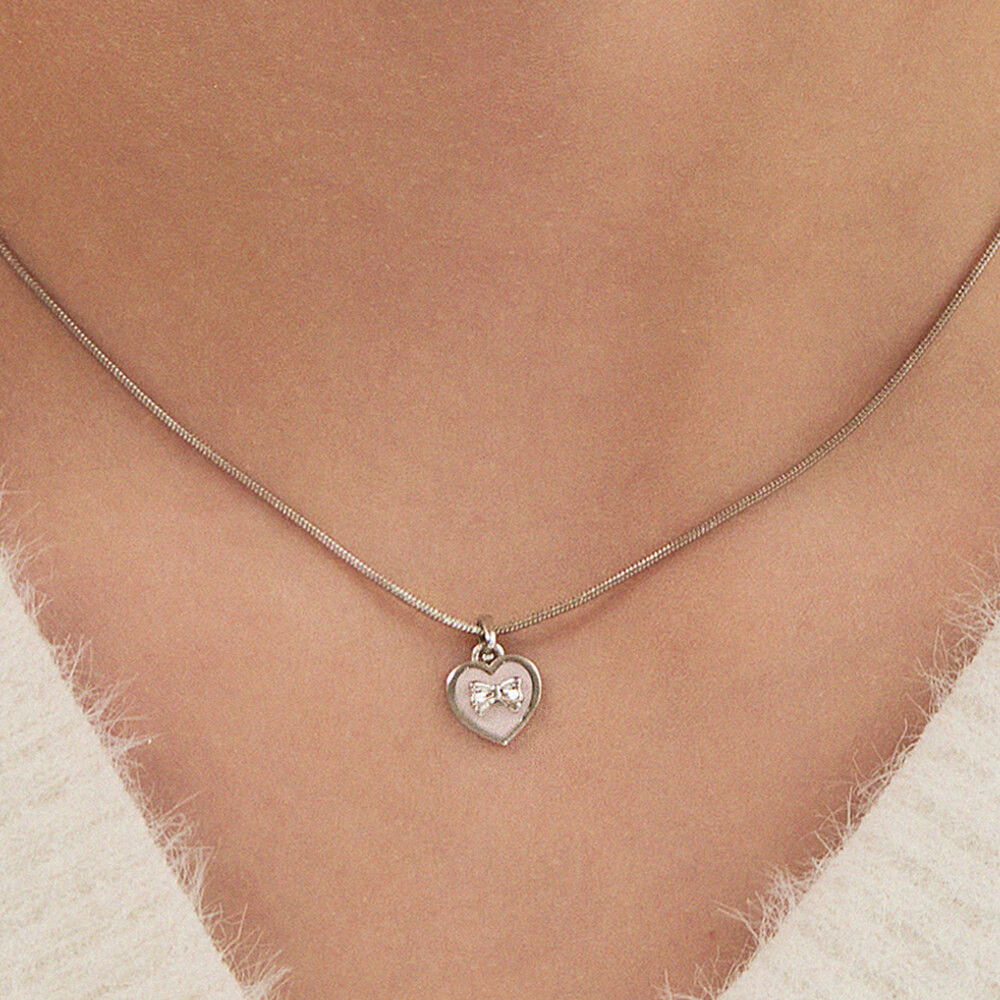 ★NOONOO FINGERS★ Freesia Necklace NOONOOFINGERS Freesia Necklace Flower Pendant Jewelry
