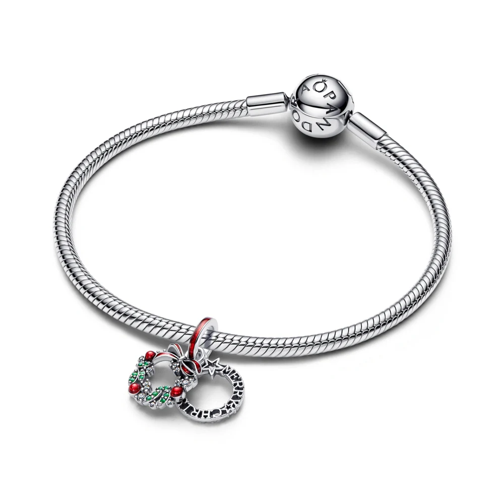 신세계인터넷면세점-판도라-bracelet-크리스마스 리스 댕글 참