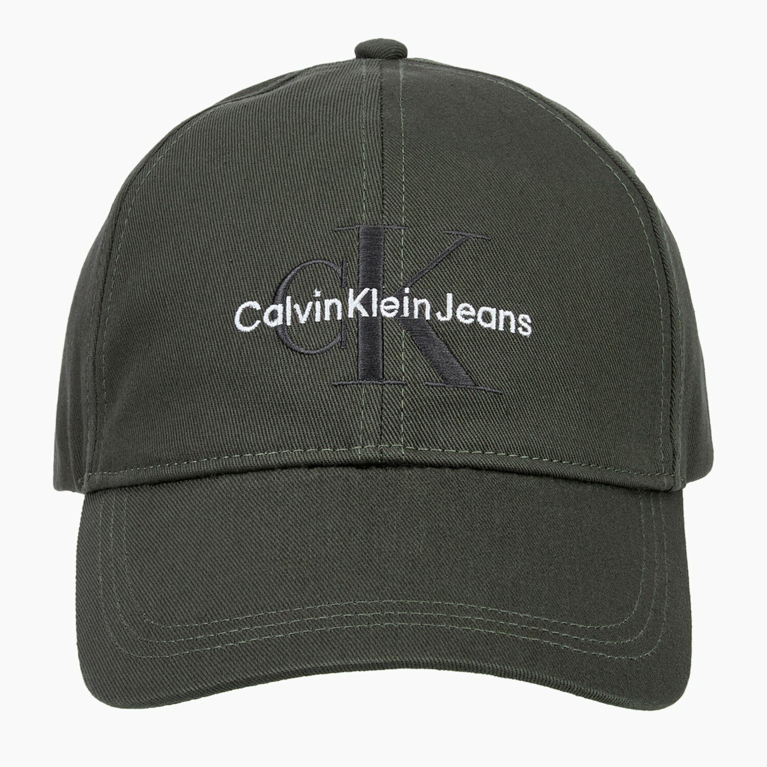 Unisex CKJ Monogram Embroidery Ball Cap_BELUGA (棒球帽)