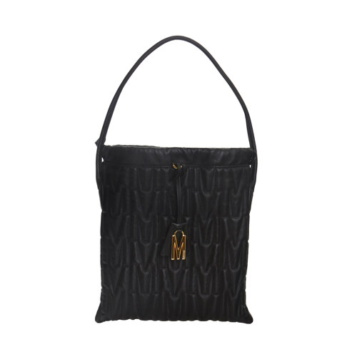 MOSCHINO SHOULDER BAG BLACK 单肩包
