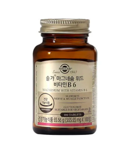 Solgar Magnesium with Vitamin B6 (100 tablets)