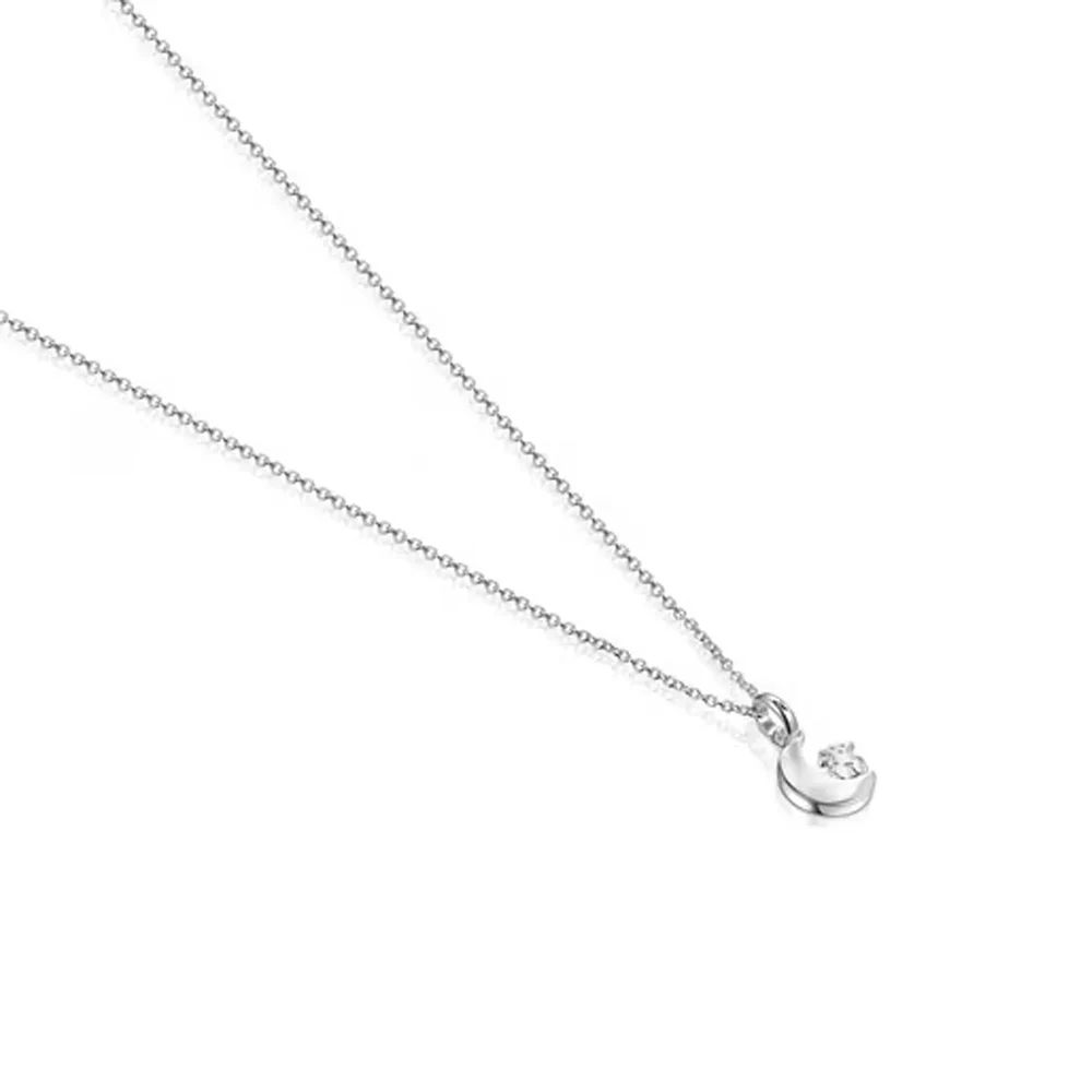 신세계인터넷면세점-토스-necklace-SILVER PENDANT + SILVER CHAIN 45CM