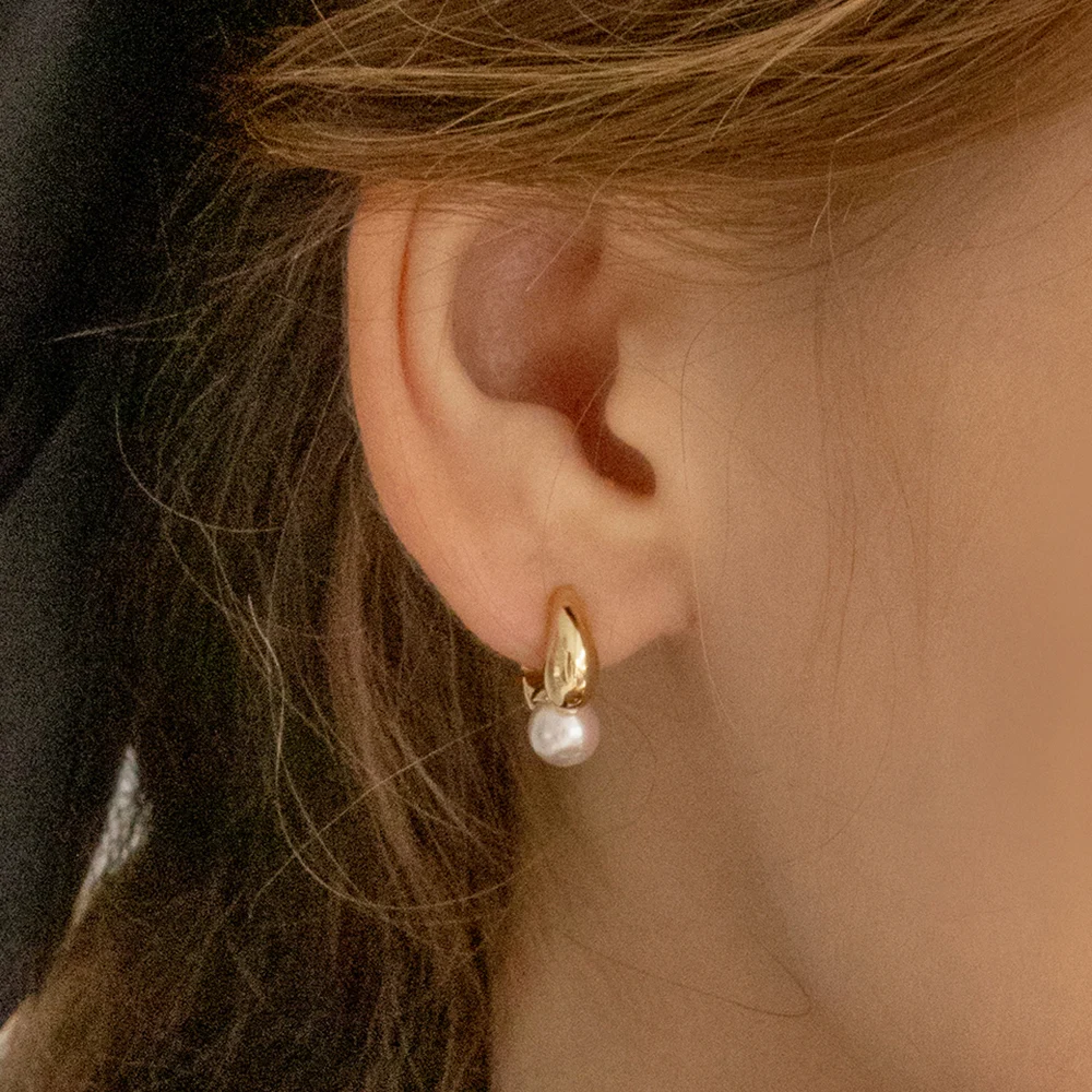 신세계인터넷면세점-앵브록스-earring-[여자아이들 미연착용]aube pearl earring