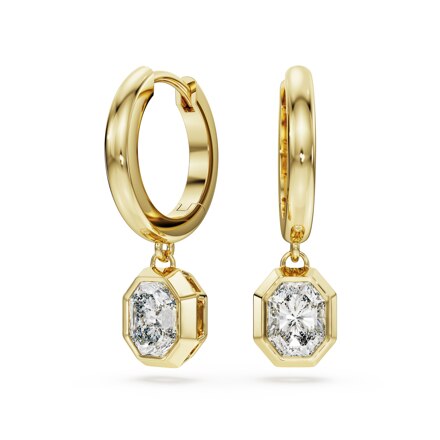Octagon 드롭 이어링, 랩 그로운 다이아몬드 1.0ct