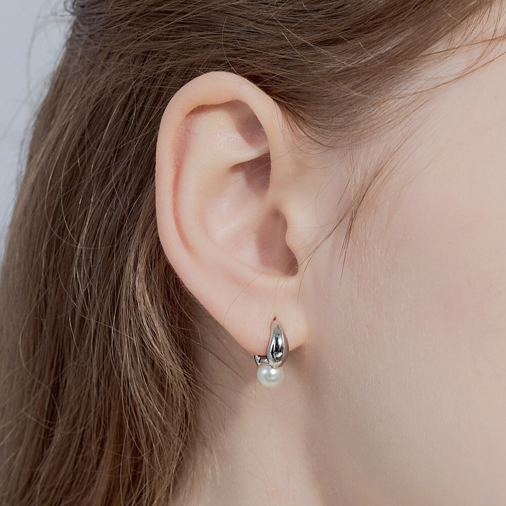 ☆ENGBROX☆ aube pearl earring EBEA21086 aube pearl earring - ENGBROX | 60% - Asian Fashion Online Store