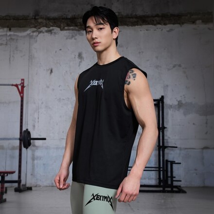 XML2TE1016 NX 맨즈 아이스페더 슬리브리스 블랙