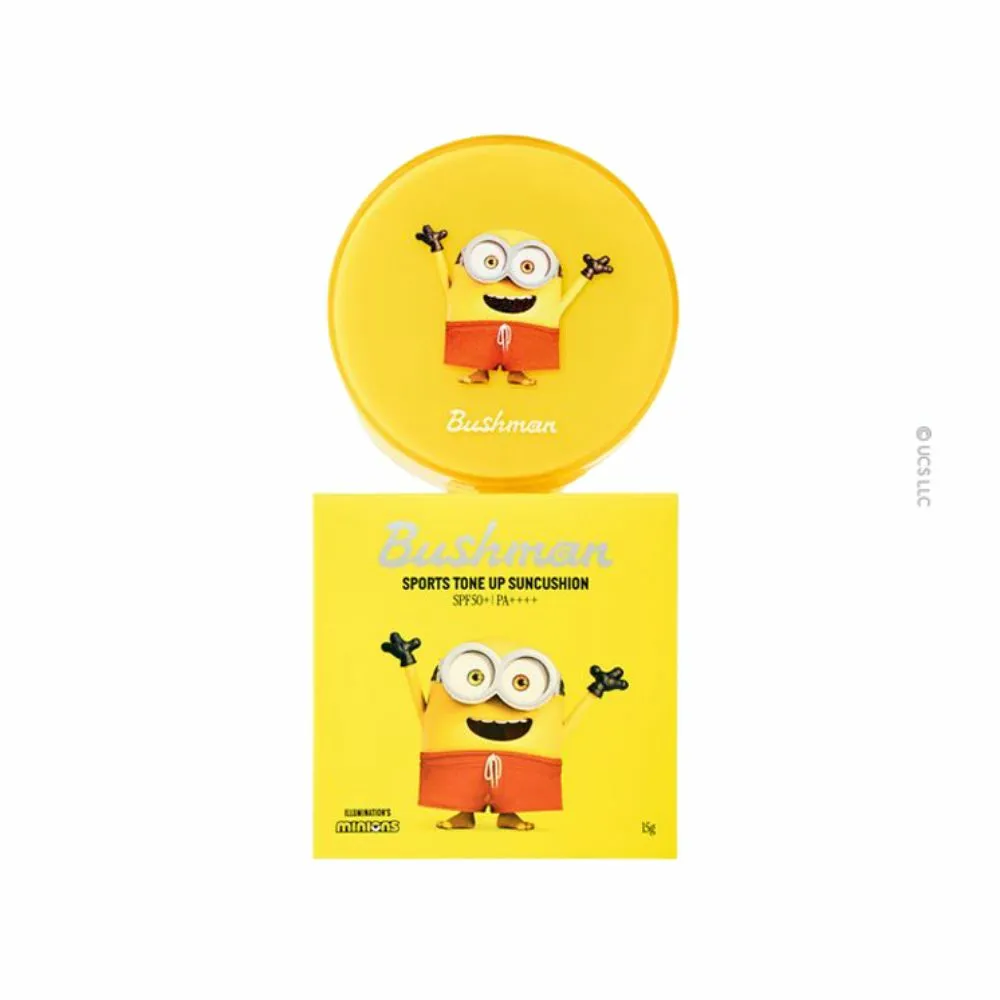 신세계인터넷면세점-부쉬맨-Suncare-미니언즈 스포츠 톤업 선쿠션 SPF50+PA++++ 15g