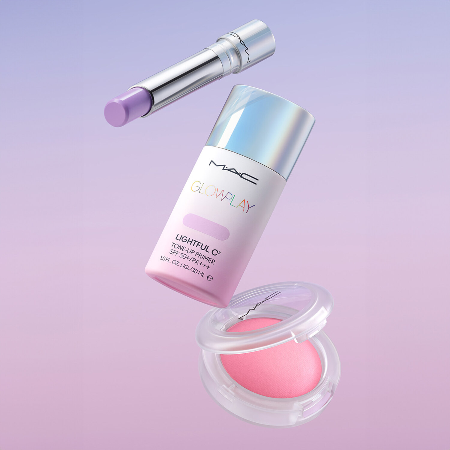 韩际新世界网上免税店-魅可-魅可焕采元气晶透妆前乳SPF 50+/PA+++ #LIGHTLY LAVENDER 30毫升