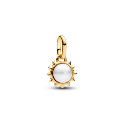 Pandora ME Treated Freshwater Cultured Pearl Sun Mini Dangle 吊饰
