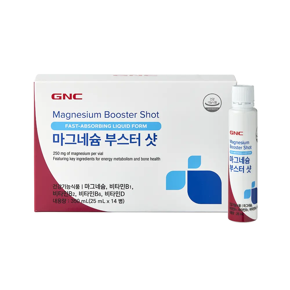 신세계인터넷면세점-뷰틱-[GNC] 마그네슘 부스터 샷 (10입)