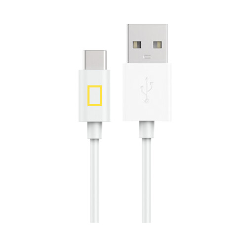 韩际新世界网上免税店-NATIONAL GEOGRAPHIC(ACC)-SMARTDEVICEACC-USB Basic Cable Type C 1.2 m (White)