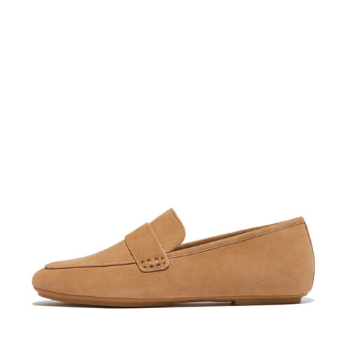 DELICATO SOFT SUEDE LOAFERS Desert Tan
