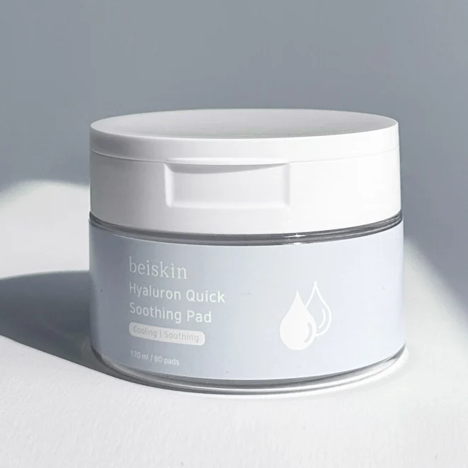 신세계인터넷면세점-베이스킨-FacialCare-[2개 이상 48% 할인] 히알루론 퀵 수딩 패드 80pads