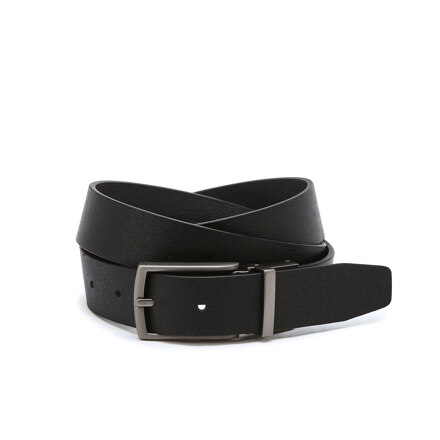 JUBE6F061BK 블랙 단색 소가죽 벨트
