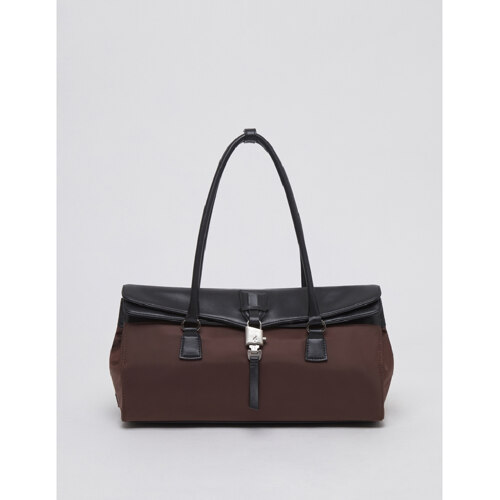 Luv lock duffle bag(Nylon brown)