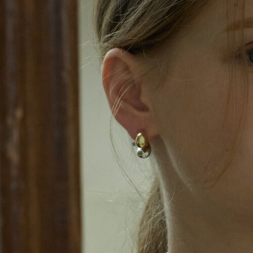 [문가영, 유이 착용] Two-to-drop double-earring