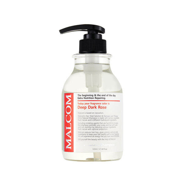 신세계인터넷면세점-말콤-Hair_care-약산성 알러지프리 샴푸 딥 다크로즈520ml