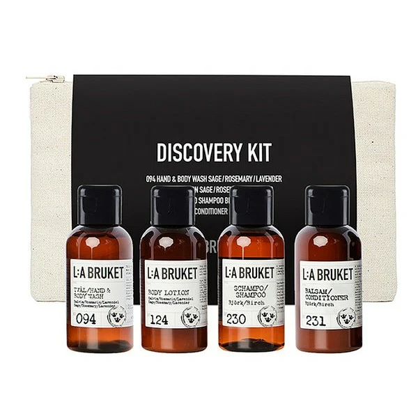 신세계인터넷면세점-라부르켓-BodyCare-디스커버리 키트 워시/로션/샴푸/컨디셔너 55ml*4