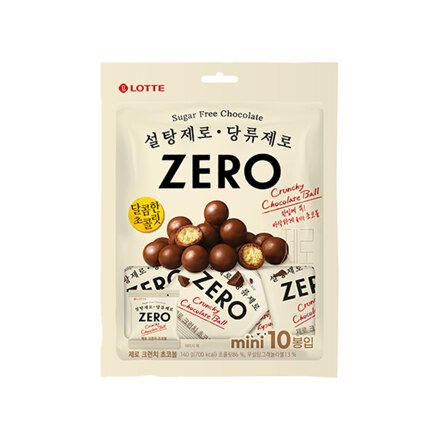 (Lotte) Zero Crunch 巧克力球